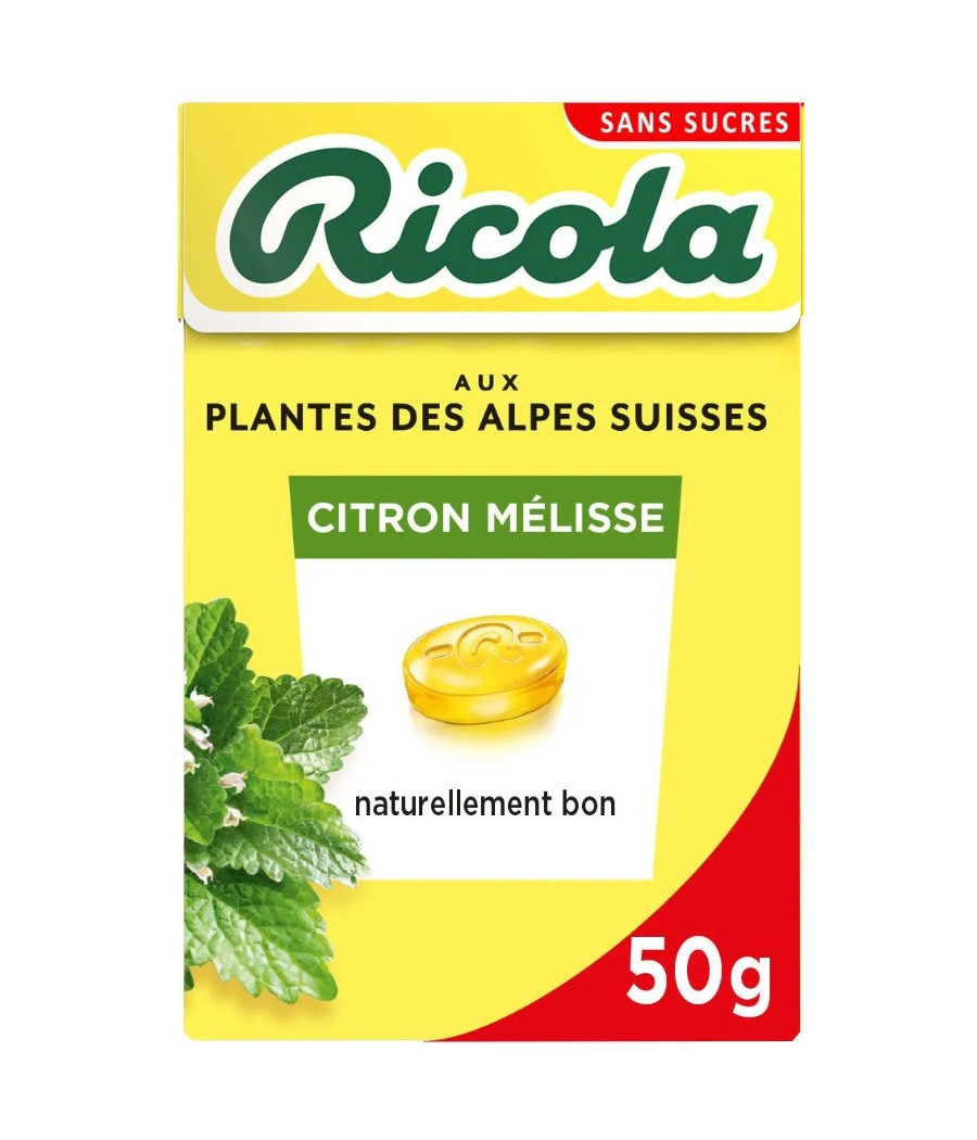 BONBONS RICOLA REGLISSE 50 G