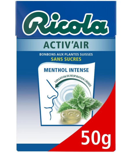 BONBONS RICOLA ACTIV'AIR 50 G