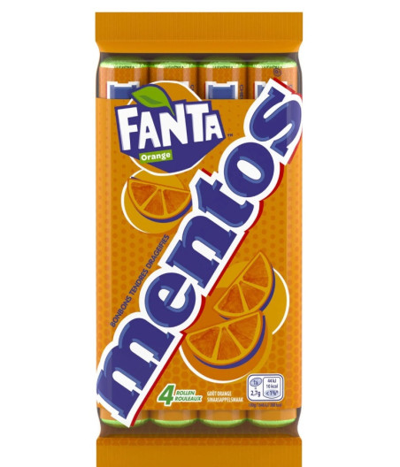 MENTOS AU FANTA ORANGE MENTOS 150G