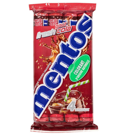 BONBONS FRESH COLA MENTOS 150G
