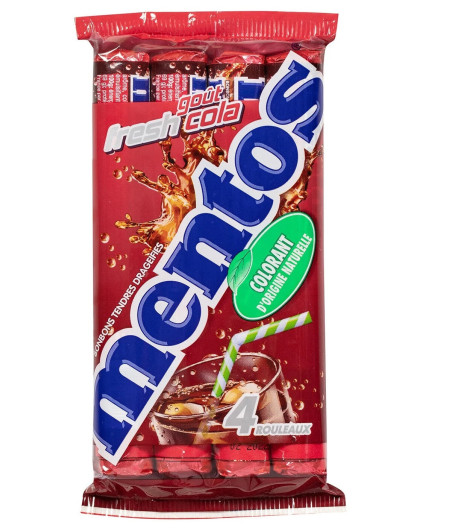 BONBONS FRESH COLA MENTOS 150G