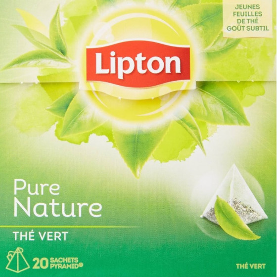 LIPTON THE VERT NATURE 20 SACHETS 30G