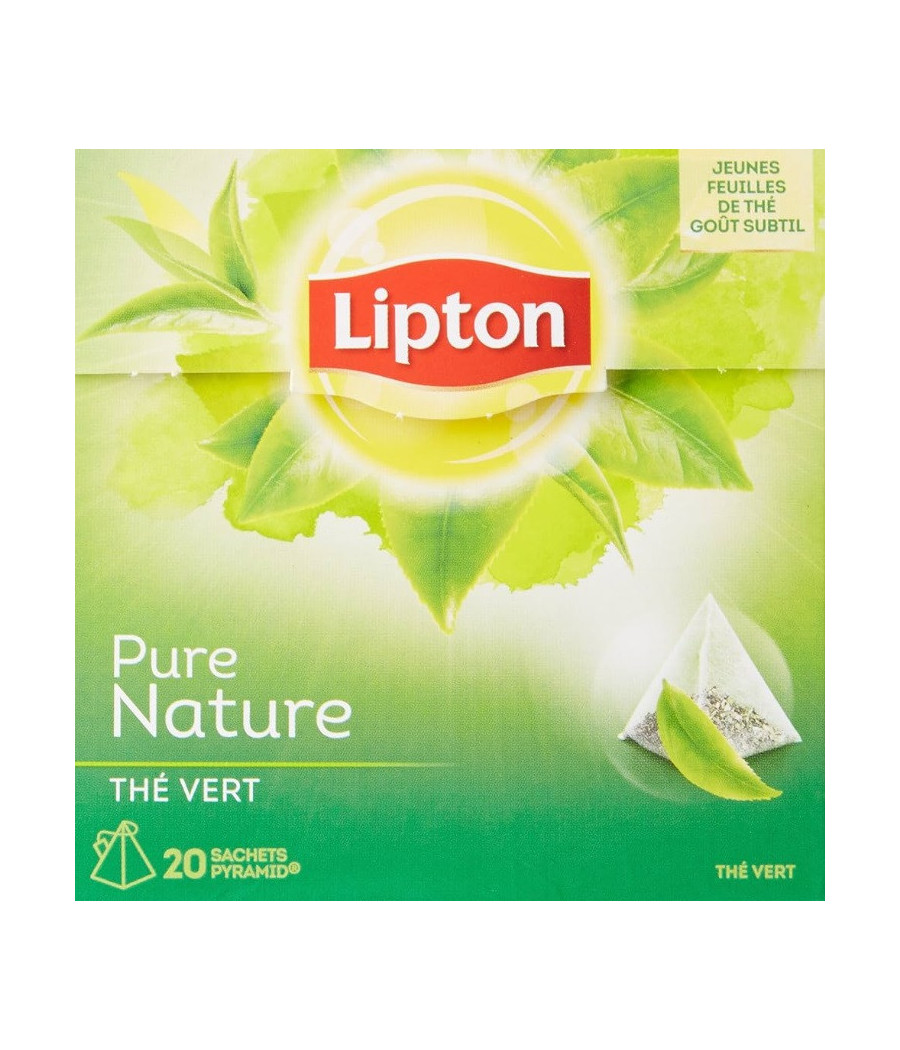 LIPTON THE VERT NATURE 20 SACHETS 30G