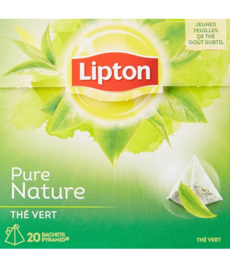 LIPTON THE VERT NATURE 20 SACHETS 30G
