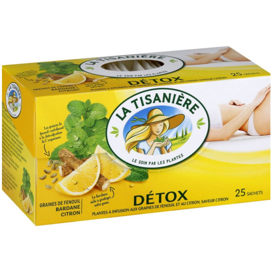 INFUSION DETOX LA TISANIERE 25 X 37,5G