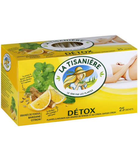 INFUSION DETOX LA TISANIERE 25 X 37,5G