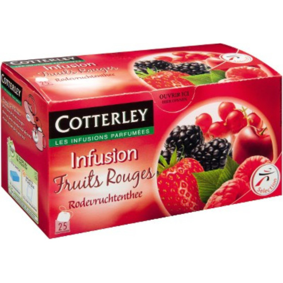 COTTERLEY INFUSION  FRUITS ROUG *25   40G