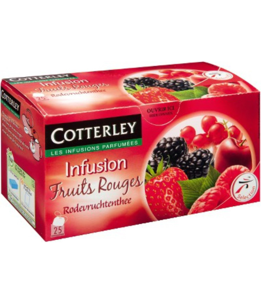 COTTERLEY INFUSION  FRUITS ROUG *25   40G