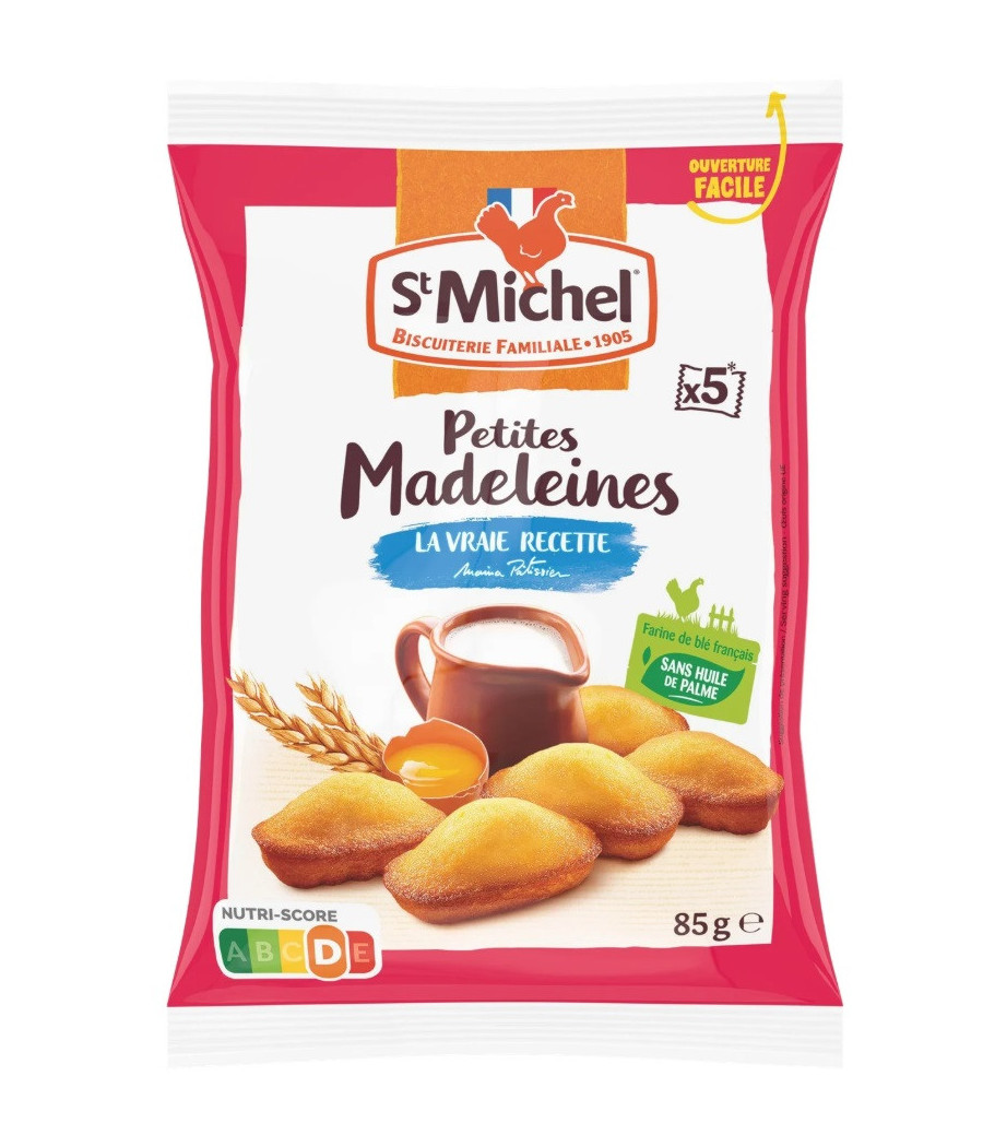 MADELEINES PETITES NATUREE  ST MICHEL 85G