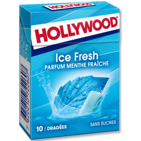 CHEWING-GUM ICE FRESH HOLLYWOOD 14G