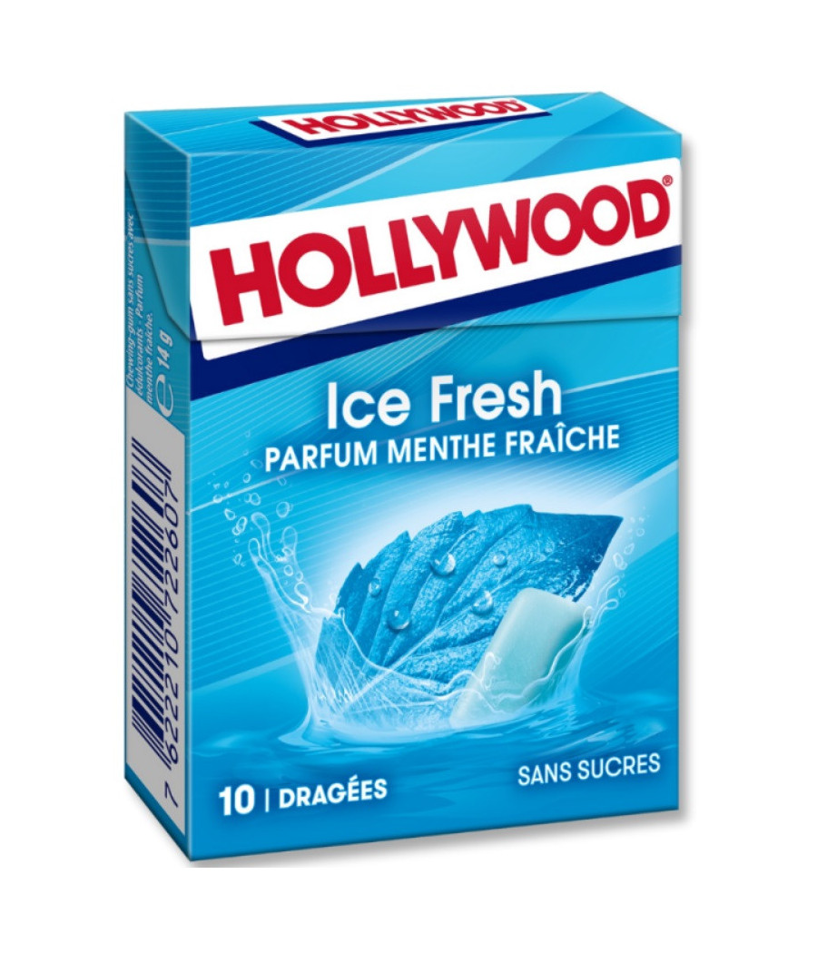 CHEWING-GUM ICE FRESH HOLLYWOOD 14G