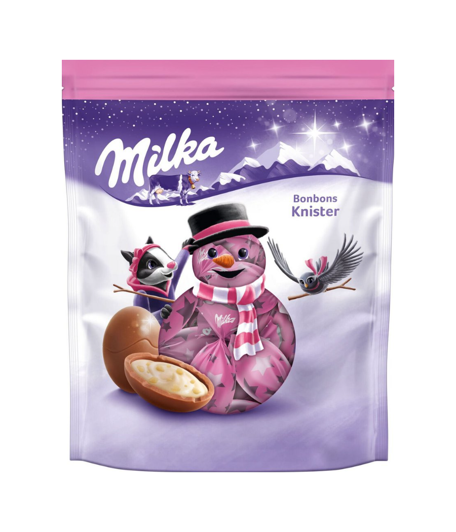 BONBONS CHOCOLAT AU LAIT PETILLANT 86G