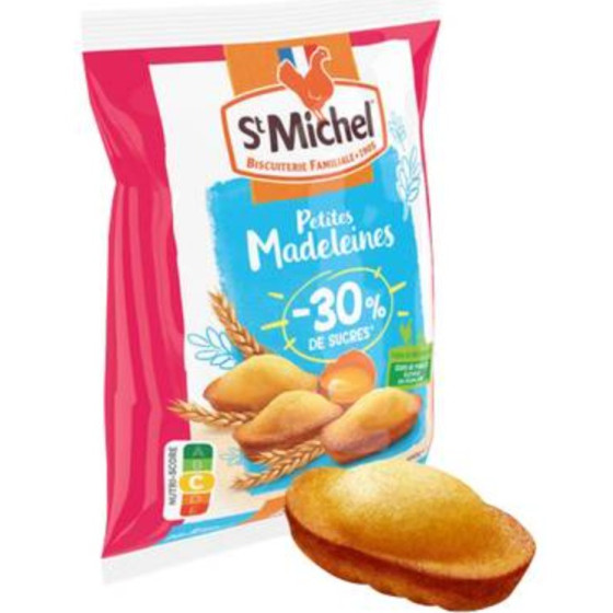 PETITES MADELEINES -30% DE SUCRES 400G
