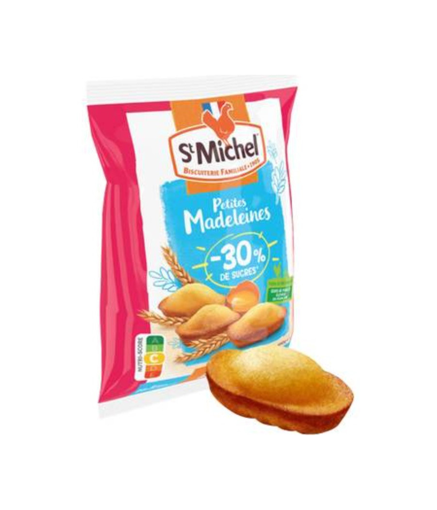 PETITES MADELEINES -30% DE SUCRES 400G