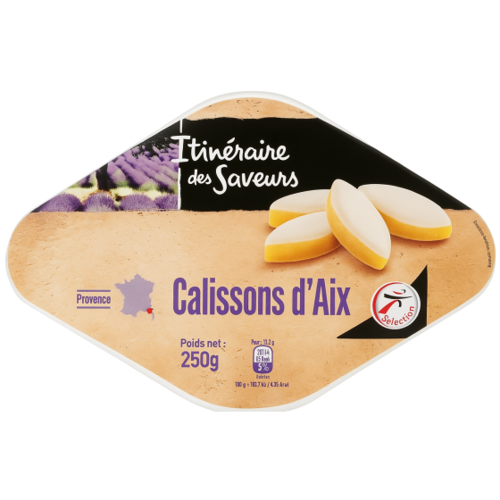 BONBON ITINERAIRE DES SAVEURS CALISSONS D’AIX 250G