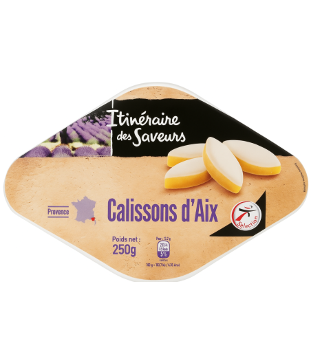 BONBON ITINERAIRE DES SAVEURS CALISSONS D’AIX 250G