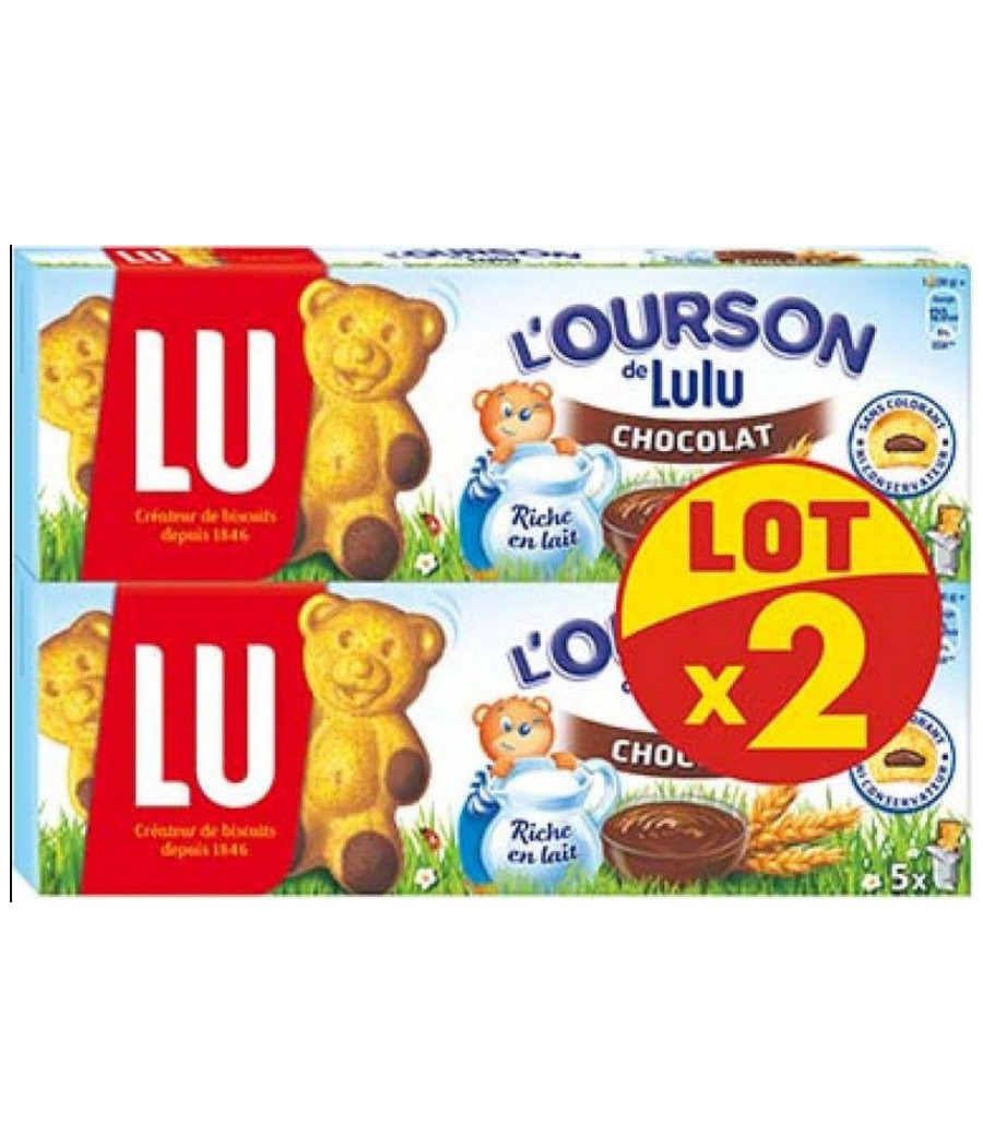 LULU L'OURSON FRAISE 300 G 2*150G