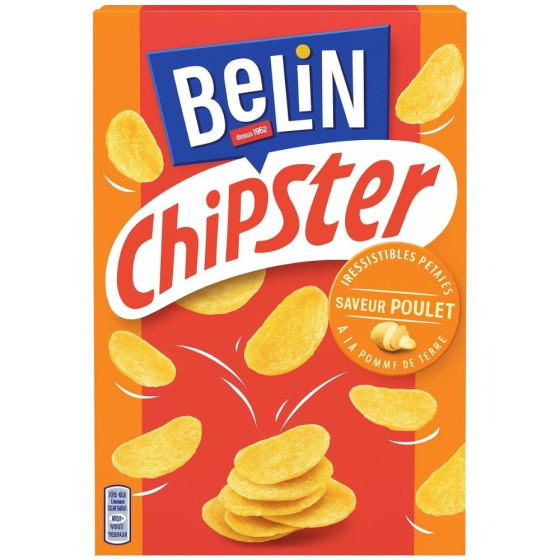 CHIPS CHIPSTER SAVEUR POULET BELIN 75G