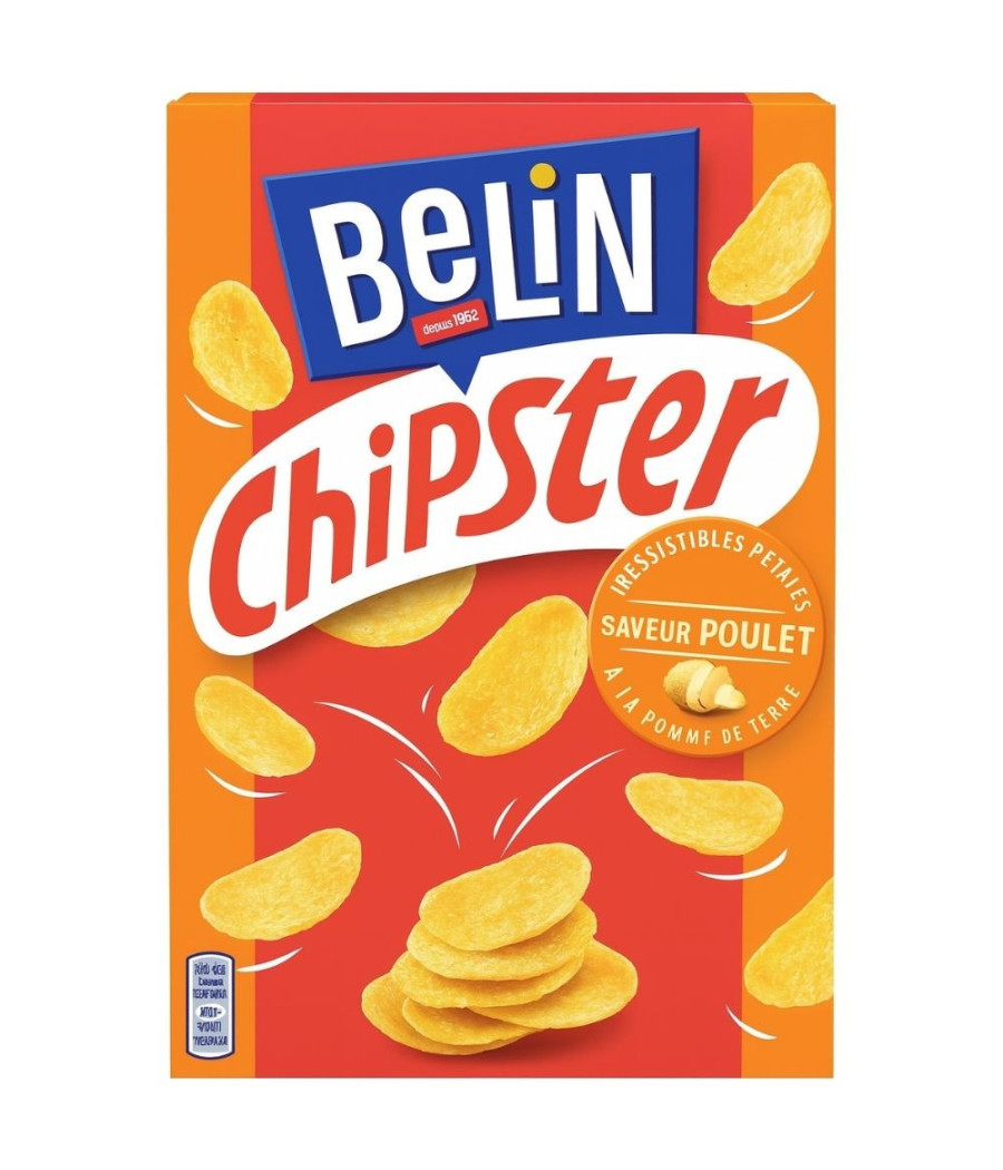 CHIPS CHIPSTER SAVEUR POULET BELIN 75G