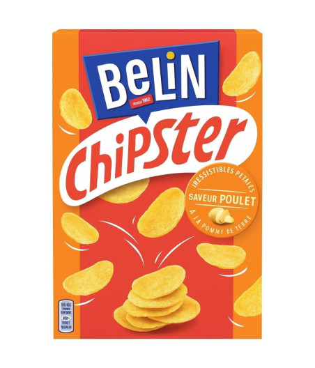CHIPS CHIPSTER SAVEUR POULET BELIN 75G