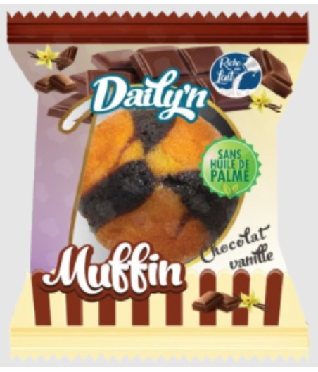 MUFFIN BIC VAN CHOCO   55 G