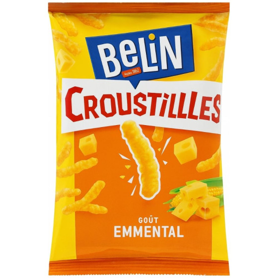 CHIPS CROUSTILLES SAVEUR EMMENTALE BELIN 35G