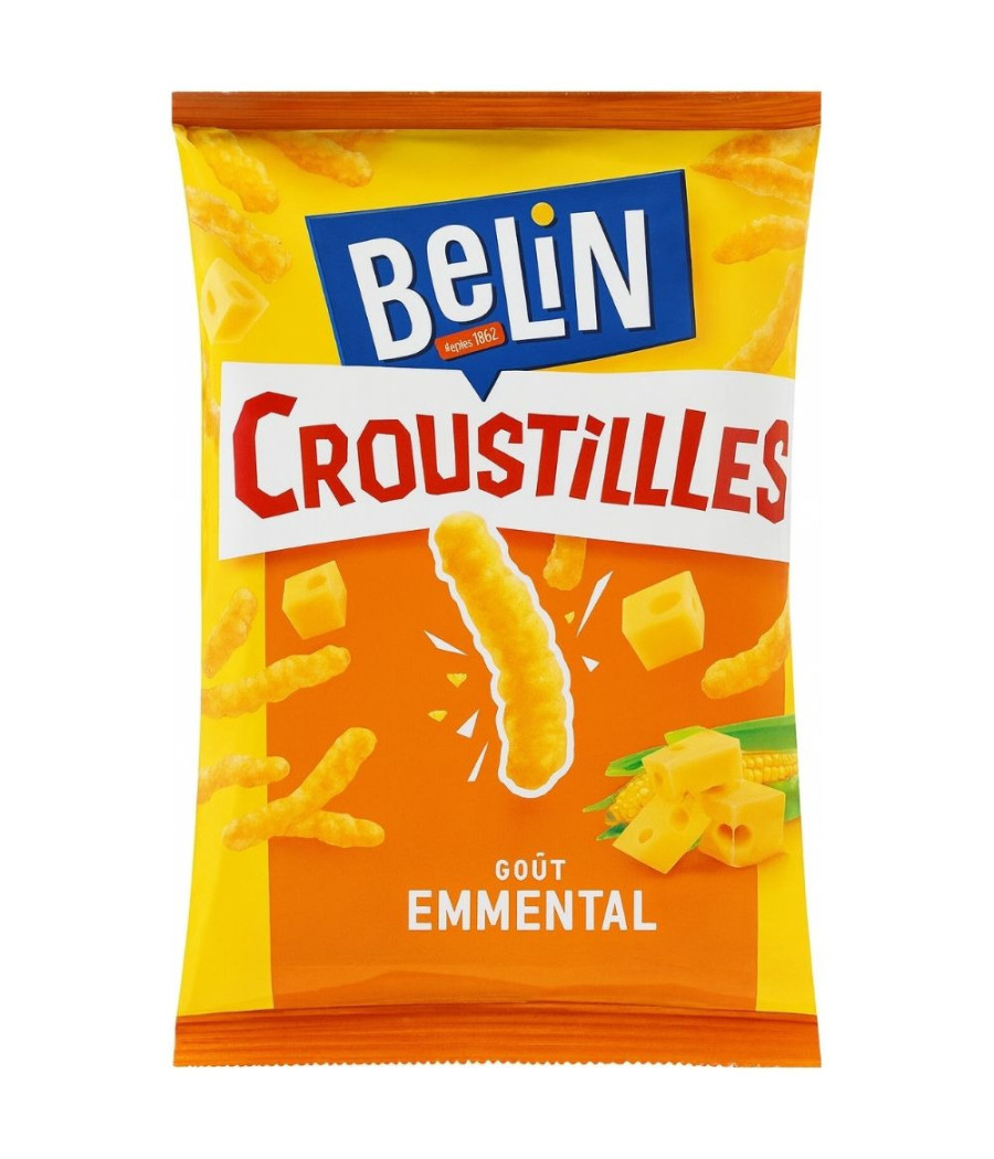 CHIPS CROUSTILLES SAVEUR EMMENTALE BELIN 35G