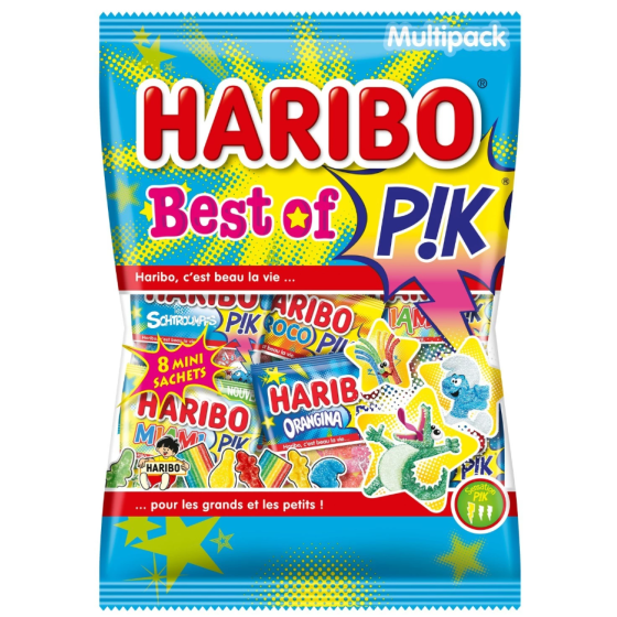 BONBON HARIBOT ASSORTIMENT PLAY & PIK LE SASCHET DE 360G