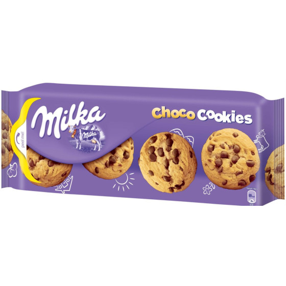 COOKIES AUX PEPITES DE CHOCOLAT MILKA 168G