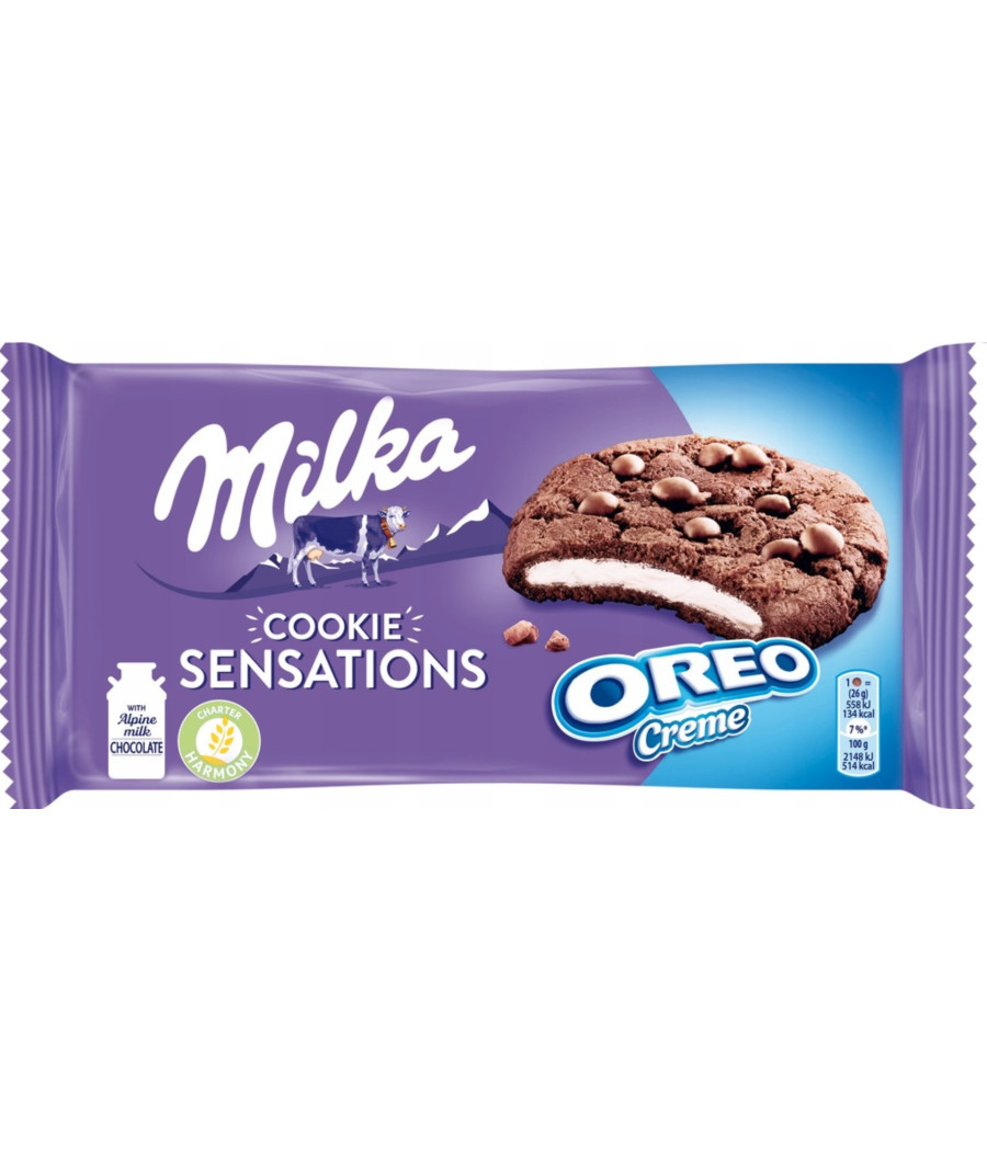 COOKIE SENSATION OREO MILKA 182G