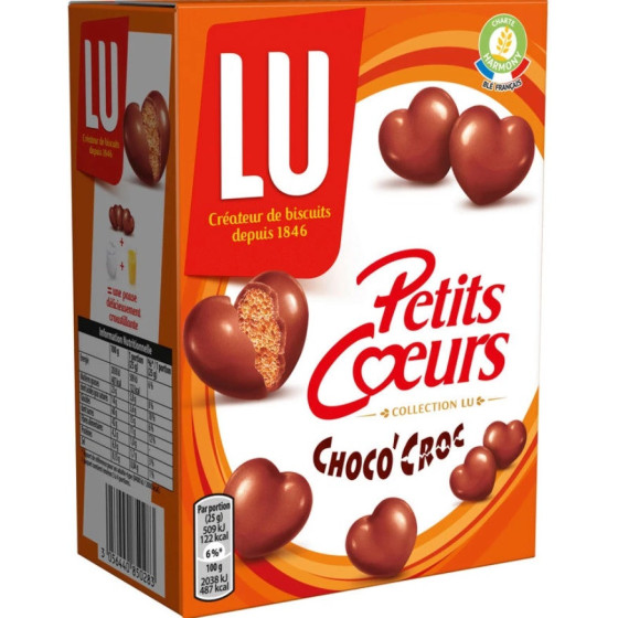 PETITS COEURS CHOCO'CROC 90G