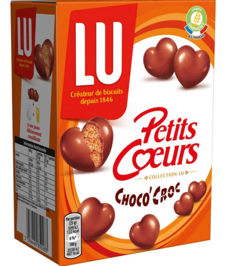 PETITS COEURS CHOCO'CROC 90G