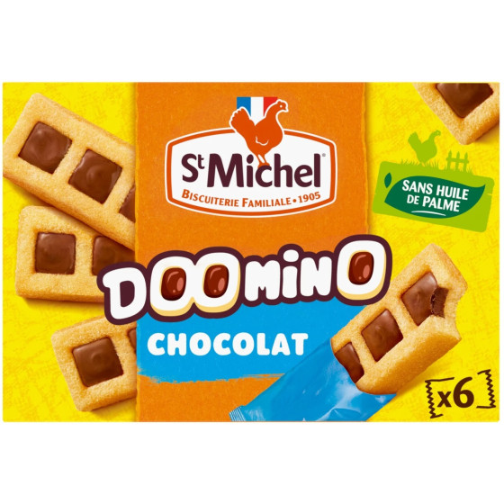 GATEAUX DOOMINO CHOCOLAT ST MICHEL 180G