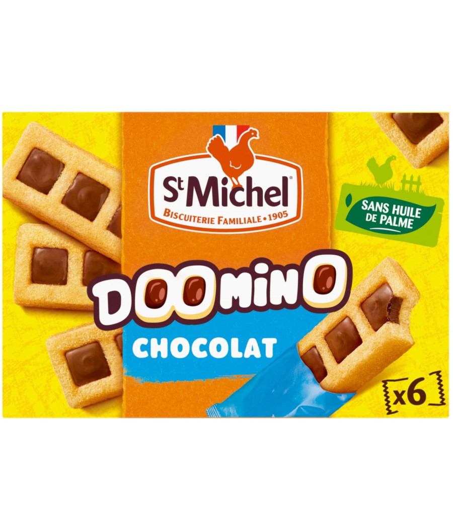 GATEAUX DOOMINO CHOCOLAT ST MICHEL 180G
