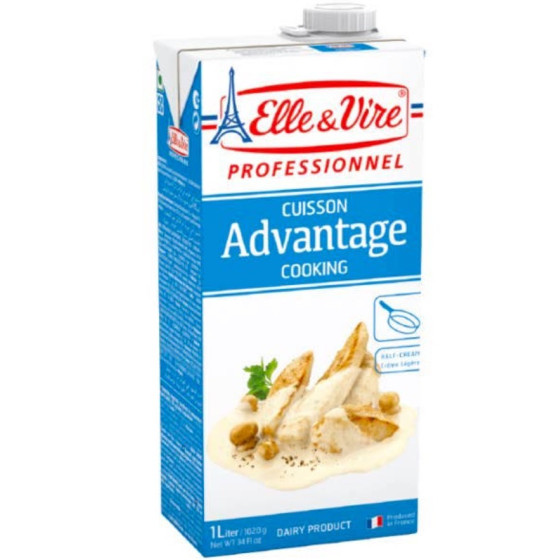 CREAM CUISSON ADVANTAGE COOKING ELLE&VIRE 1L