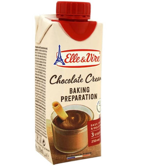 CHOCOLATE CREAM ELLE&VIRE 25CL