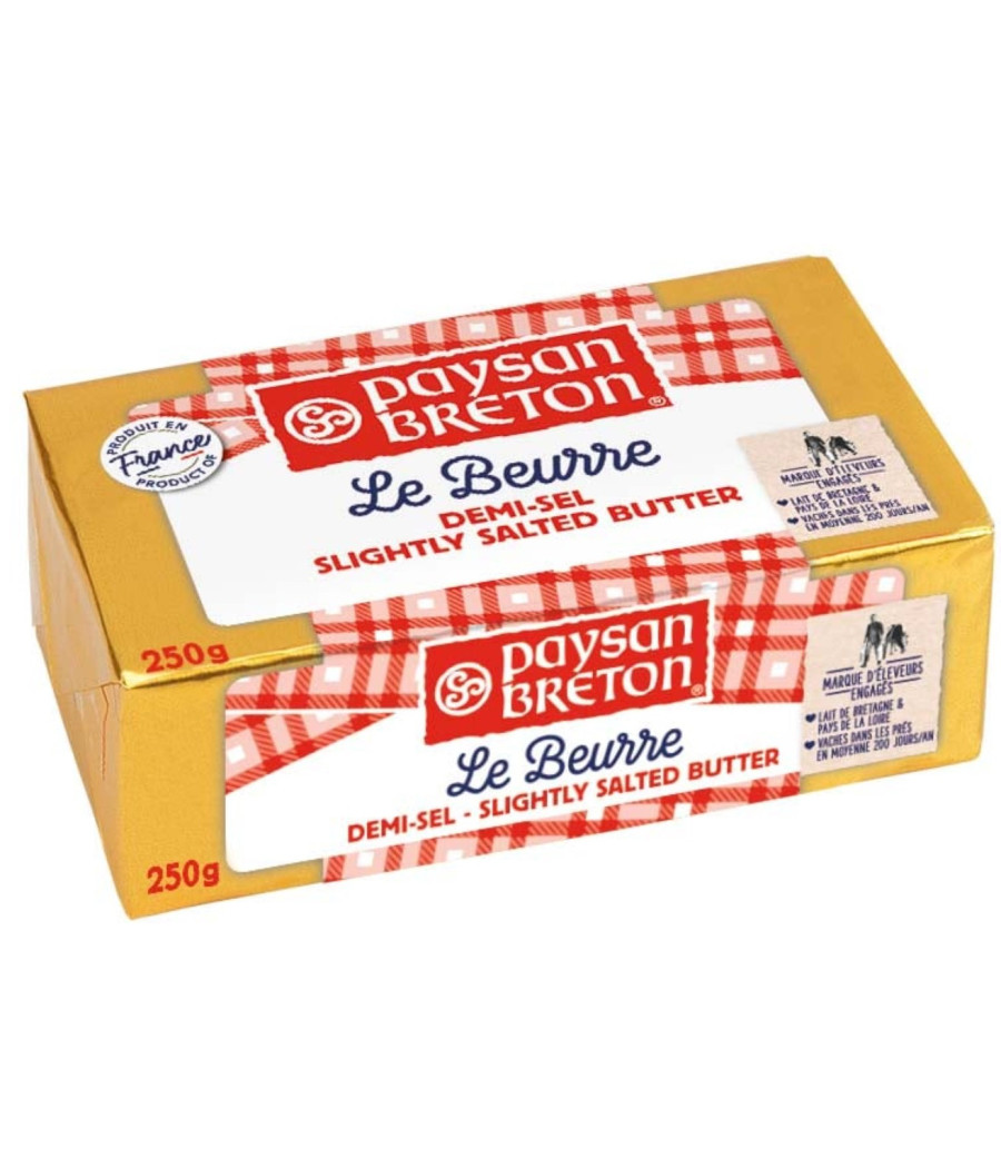 BEURRE DEMI-SEL 250G