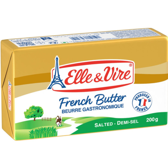 BEURRE DEMI-SEL ELLE&VIRE 200G