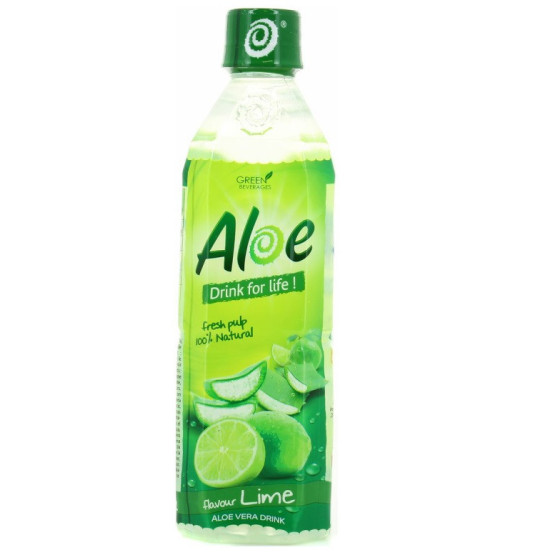 BOISSON A L'ALOE VERA - SAVEUR CITRON VERT 50CL