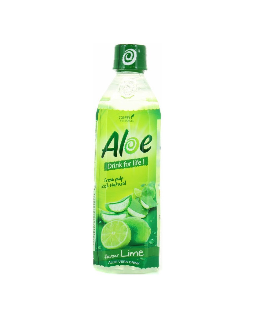 BOISSON A L'ALOE VERA - SAVEUR CITRON VERT 50CL
