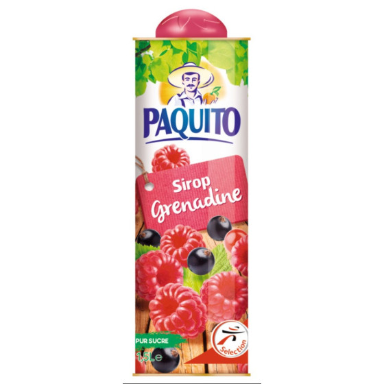 SIROP GRENADINE PAQUITO 750 L
