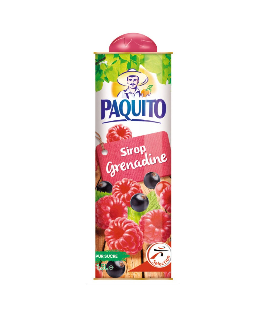 SIROP GRENADINE PAQUITO 750 L