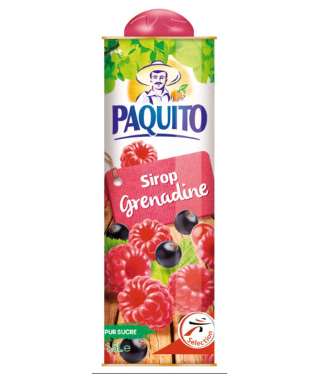 SIROP GRENADINE PAQUITO 750 L