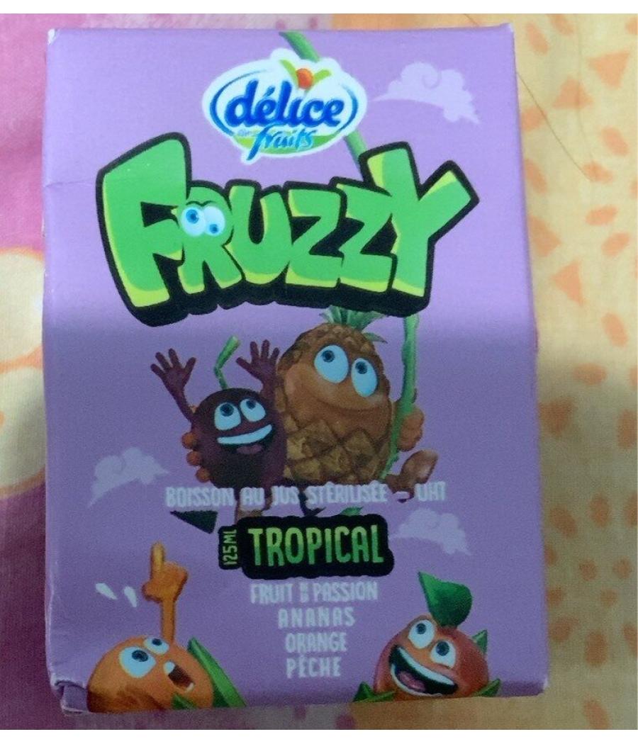 JUS DE FRUITS TROPICAL FRUZZY DELICE
