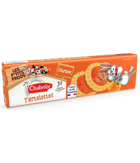 TARTELETTES D'ABRICOT CHABRIOR 150G
