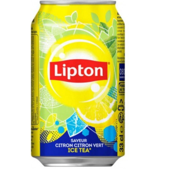 ICE TEA SAVEUR CITRON CITRON VERT  33CL
