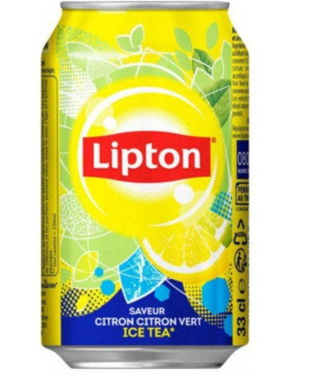 ICE TEA SAVEUR CITRON CITRON VERT  33CL