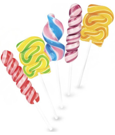 SUCETTES TWISTY POP FIZZY 85G