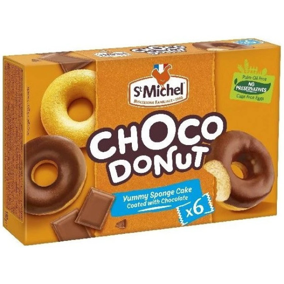 CHOCO DONUT STMICHEL 180G