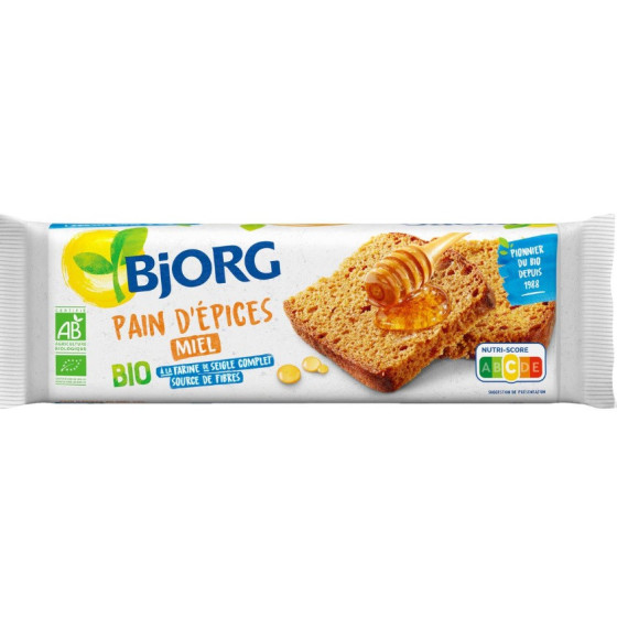 PAIN D'EPICES BIO AU MIEL BJORG 300G